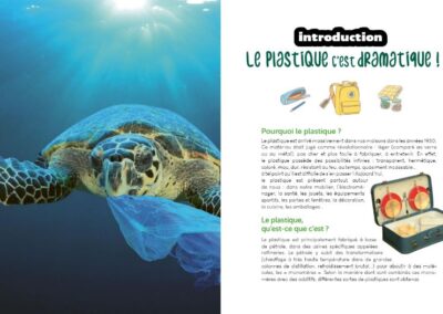 Page livre Vis une année sans plastique