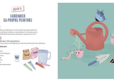 page livre 40 défis pour protéger la planète